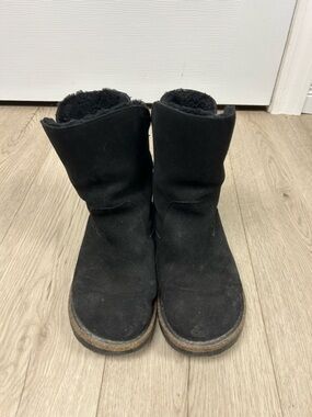 Birkenstock‎ Women’s Black Uppsala Soft Suede Boots